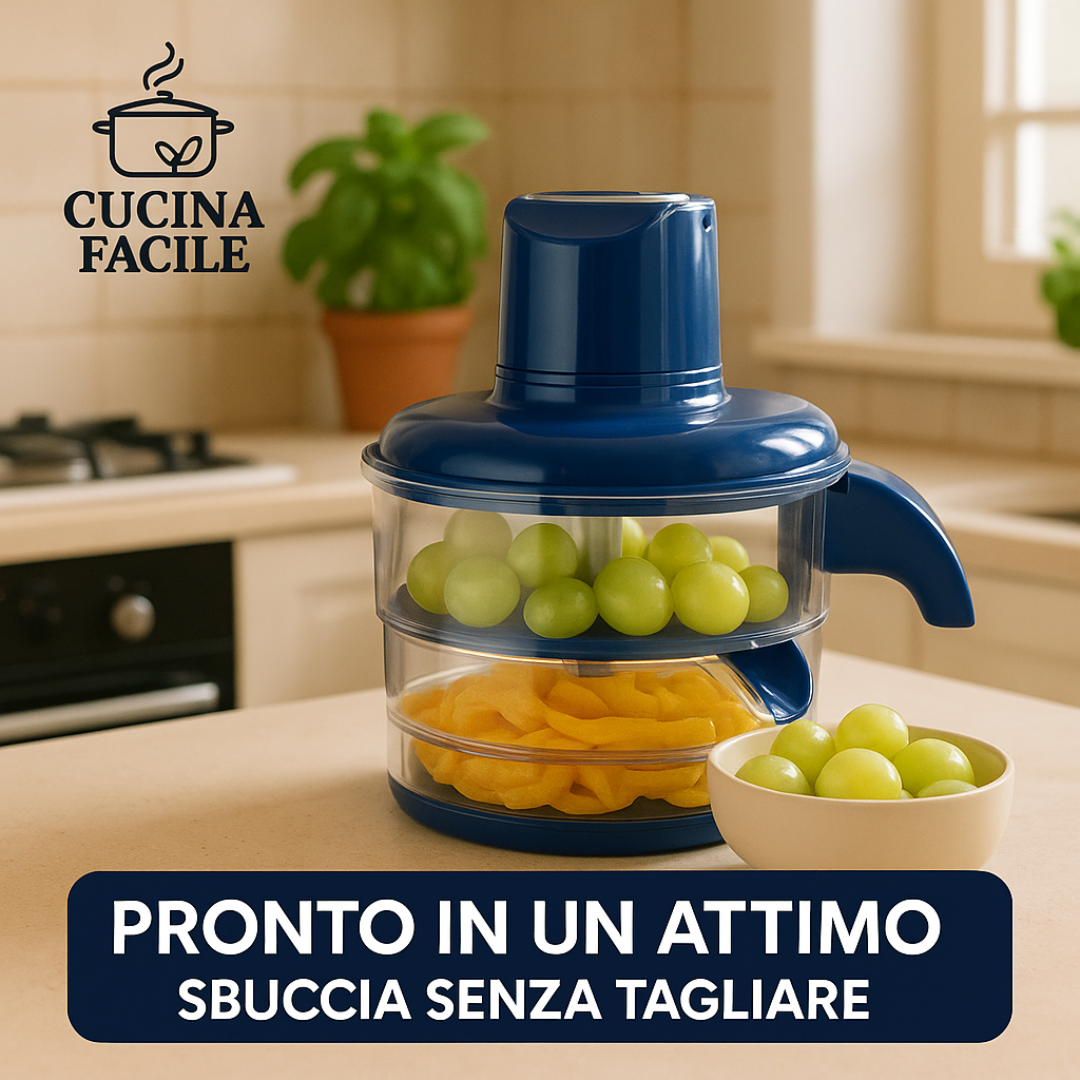 Pelafrutta e Verdura Elettrico Automatico - Sbucciatura Senza Sforzo